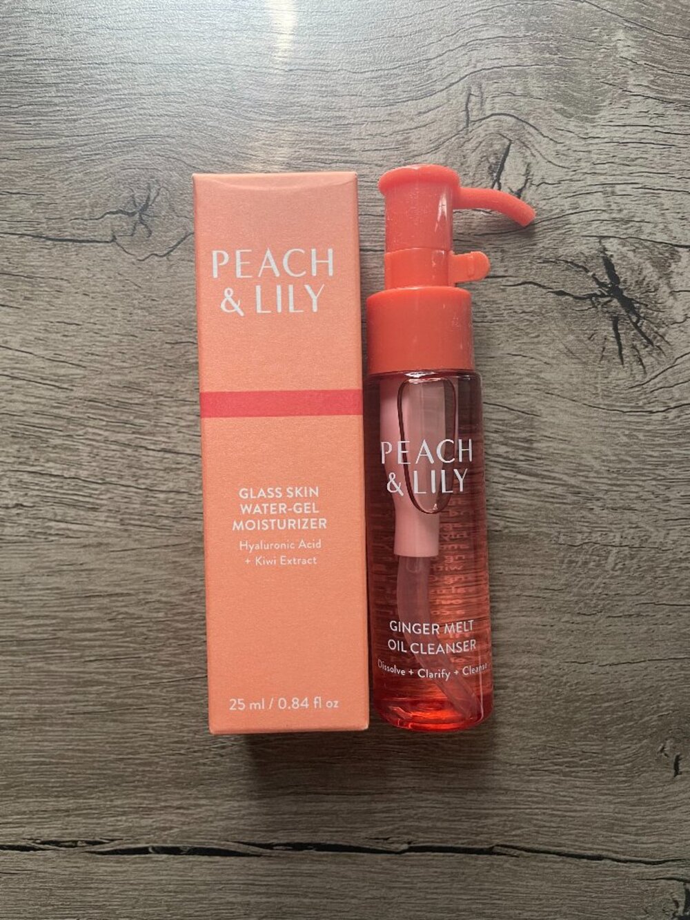 Peach & Lily Cleanser and Moisturizer Set